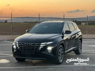  4 هونداي توسان/2022 فل الفل بدون فتحة سقف  2x4 ///240Hp بنزين + كهرباء  ( Haybrid) 1600cc