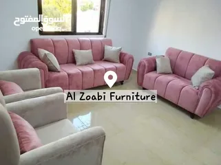  12 اطقم الكنب ثلاثيه ومجوزه ومفردتين