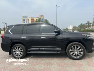  18 للبيع لكزس الدفع الرباعي LX 570 اسبورت مودل 2017 خليجي نظيف ...