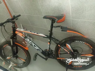 1 بسكليت جنط 26 80دينار