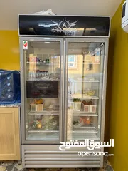  1 Emelcold 2 Door showcase chiller / ثلاجه ايميلكولد بابين