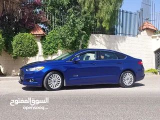  3 فورد فيوجن اس اي 2014 لون ازرق فحص 3 جيد ظربه عالراس بسعر مغري وحرق وقابل للبدل