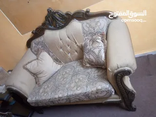  6 طقم كنب خشب سويد