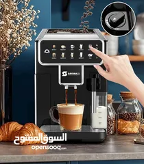  5 ماكينة القهوة الفل أوتوماتيك من سايونا – رفاهية التحضير بضغطة زر 20بار مطحنة مدمجة خاصية التنظيف
