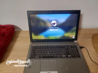 9 لابتوب توشيبا i7 مستعمل بحالة جيدة مواصفات ممتازة هاردسك 300 جيجا ومع بصمة وهاردسك 300 جيجا