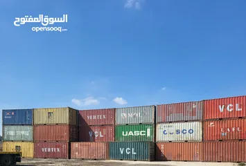  10 حاويات فارغه مستعمله للبيع