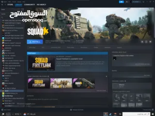  14 حساب ستيم اسطووري بسعر حرقق عليه كل الالعاب الي ببالك