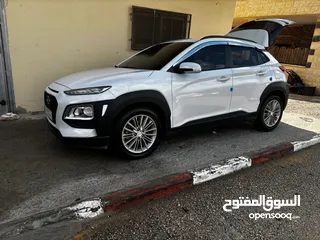  4 جيب هونداي كونا 2018 بنزين أوتوماتيك بصمة دهان شركة