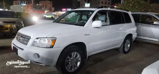  3 تيوتا هايلاندر 2007 زيرو وارد بدون صدمه با 7000$ قابل للتفاوض بالمعقول