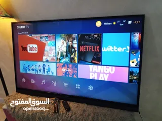  4 شاشه سمارت مع ماوس ناطق 55 بوصه