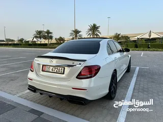  10 للبيع مرسيدس E63 s AMG اصلي وكالة خليجي موديل 2019 الموتر بحااالة الوكالة  (ست 6 فصوووص)