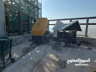  22 كمبريسة حفر تأجير كمبرسات ابو عبدالله للحفريات حفر جورانجاصه جميع الاعماق كافه أعمال الحفريات