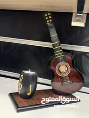  1 تحفه جيتار خشب شغل يدوي