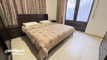  9 شقة ارضية مفروشة مجهزة بالكامل لراحتك  للايجار في ابو نصير قرب  الاسواق
