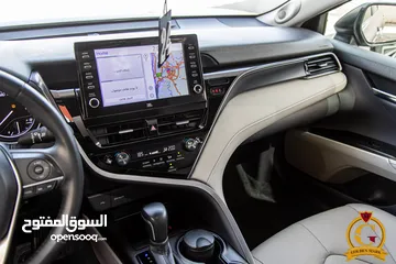  13 Toyota Camry Gle 2024  السيارة وارد و كفالة الشركة و قطعت 16,000 كيلو