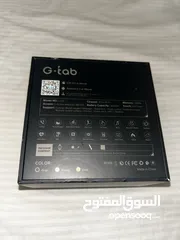  6 ساعة G-tab GT8 سمارت AMOLED لون أسود مع كستك معدن، عرض مميز ونظافة شبه جديدة بسعر ممتاز