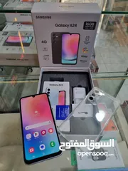  3 مستعمل اخو الجديد Samsung A24 4G رام 16 جيجا 128 أغراضة والكرتونه والبكج متوفر توصيل
