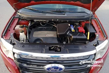  10 Ford Edge Sport Panorama V6 3.7L Full Option Model 2013