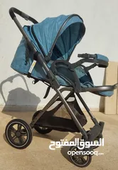  6 عرباية أطفال + كرسي اطفال ماركة mothercare + مشاية (كريجة) + بانيو +كوت للبيع بالكامل