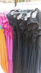  1 فستان كلوش قصير يخبلللل القماشي جيسيكا تركي متوفر باللون الاسود والوردي القياسات/S,M,LXl السعر 17الف