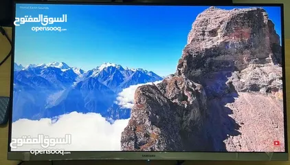  3 Samsung Monitor 4K Screen 24 inch\60 cm  - شاشة سامسونج تقنية حديثة