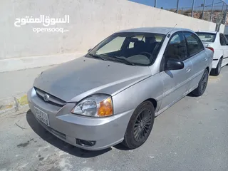  1 كيا ريو موديل 2003 جيرو اوتوماتيك