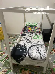  5 سرير أطفال لون ابيض ايكيا