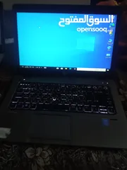  1 لابتوب hp  I5-5300u Ssd240 gb Ram 8gb بدعم شريحة نت بطرية ممتازة