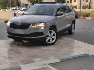  20 جيب سكودا كاروك فل كامل اضافات مع بانوراما أعلى فئة بالكاروك للبيع بسعر حرق ع الكاش