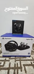  1 ستيرنغ مع جير جديد للبيع Logitech G923 TRUEFORCE Racing wheel + Gearshifter Xbox, PlayStation and PC