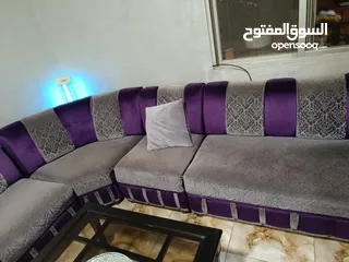 2 طقم كنب سعودي 7 مقاعد