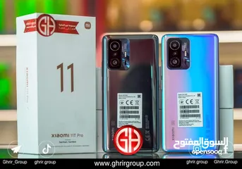  2 مستعمل وكاله شاومي 11T pro 5G رام اساسي 12 جيجا 256 أغراضة والكرتونه الأصلية متوفر توصيل