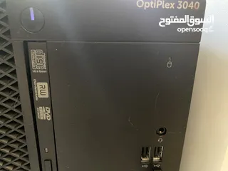  2 جهاز كمبيوتر ديل كور i3 + كيبورد + ماوس + شاشة صغيرة