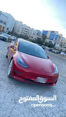  4 Tesla model 3 2022 standard plus/7 جيد / اتوسكور A/ عداد قليل كاش وبالاقساط