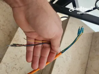  9 دراجة كهربائية: محرك مستعمل + بطارية + كونترولير