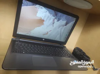  1 لابتوب hp الجيل الخامس بحالة ممتازة وشبه جديد فقط 400 شيكل
