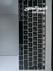  8 MacBook Pro 2019 15" 16 RAM 256 GB (Touch bar) كيبورد عربي