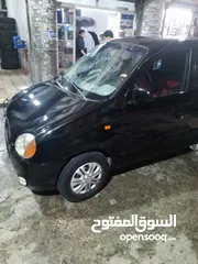  1 هونداي اتوز موديل 2000 ماتور 1000 مرخصة سنة كندشن