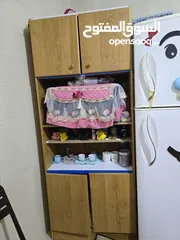  5 خزن بحاله جيده جدا   جرار غاز 3 خزانه مطبخ تعليق