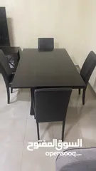  11 TV table, Dining table with chairs, shoes cabinet