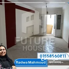  1 شقة للبيع 140 م بين كفر عبده وونجت ( شارع ابراهيم راجي )