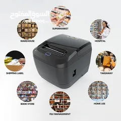  7 طابعة الباركود والليبل الحرارية.3000 ليبل مجاني.برنامج مجاني.يتوفر خدَة توصيل