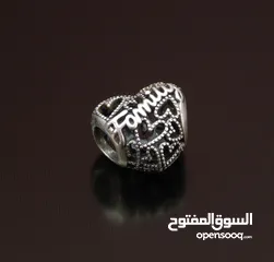  2 شارم فواصل فضة لأساور PANDORA أصلي و عادي