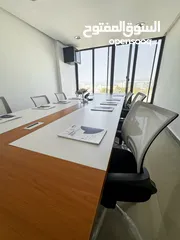 1 طاولة اجتماعات للمكاتب
