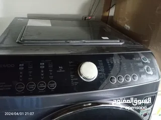  6 Daewoo Washing & Dryer Machine Made In Korea