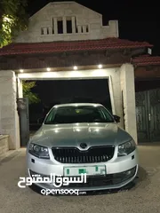  4 سكودا اوكتافيا بنزين 1400تيربو اتومات فحص نخب سيارة فل مسكر اضافات عدا فتحه عداد قليل130الف 2016