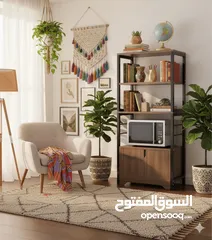  1 خزانة مطبخ عصرية متعددة الاستخدام  خلي مطبخك أنيق ومرتب مع خزانة التخزين العملية