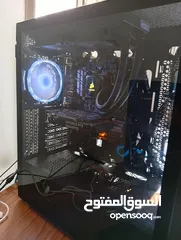  1 كمبيوتر جيمنغ وحش بلاداء مع rtx 3050 وتبريد مائي مغلق