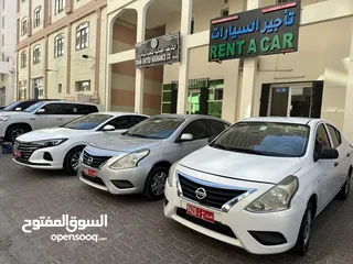  9 تأجير نيسان صني الشهري 6 ريال RENT A CAR 6rials monthly