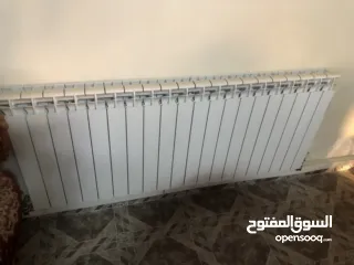  15 ماطور تدفئة مركزية مع خزان سولار مع الراديترات (المشعاعات)